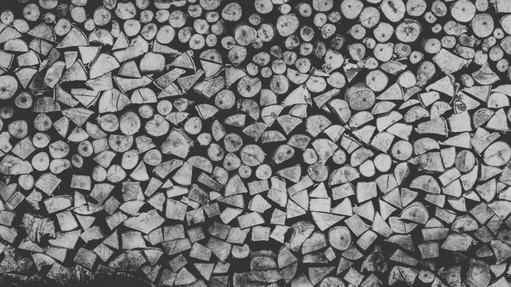 Strona główna stos drewna