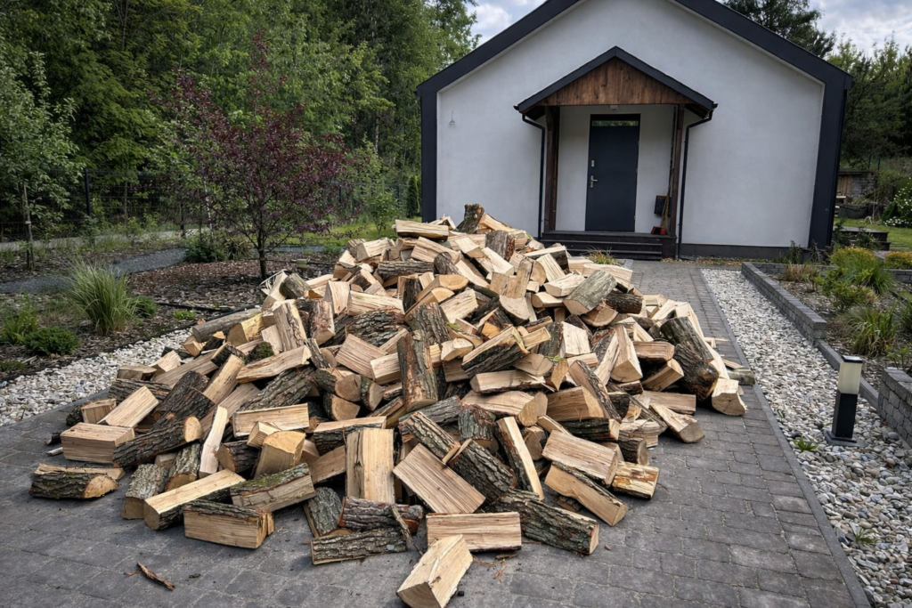 drewno opałowe i kominkowe