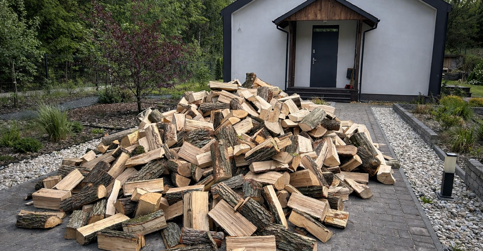 drewno opałowe i kominkowe